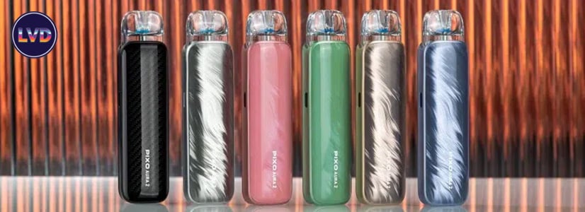 Aspire Pixo Aura 2 toutes les couleurs
